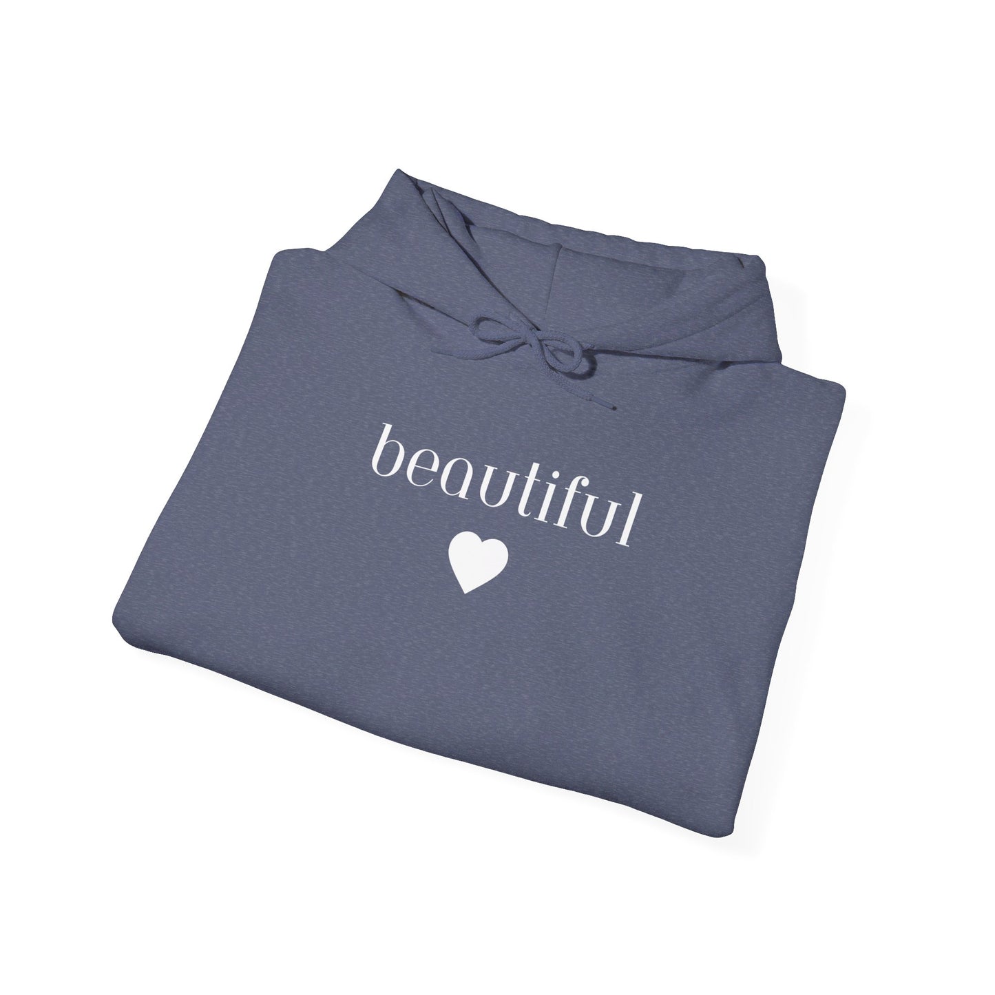 Beautiful- Unisex Heavy Blend™ Hooded Sweatshirt- Dark