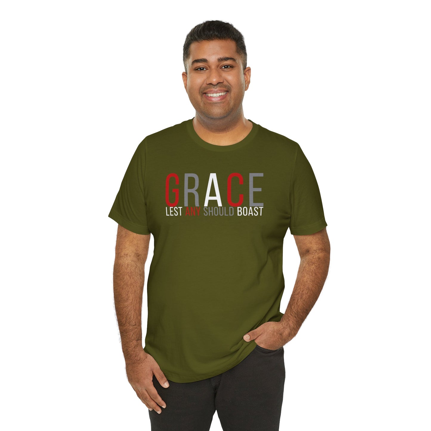 GRACE- Unisex Jersey Short Sleeve Tee