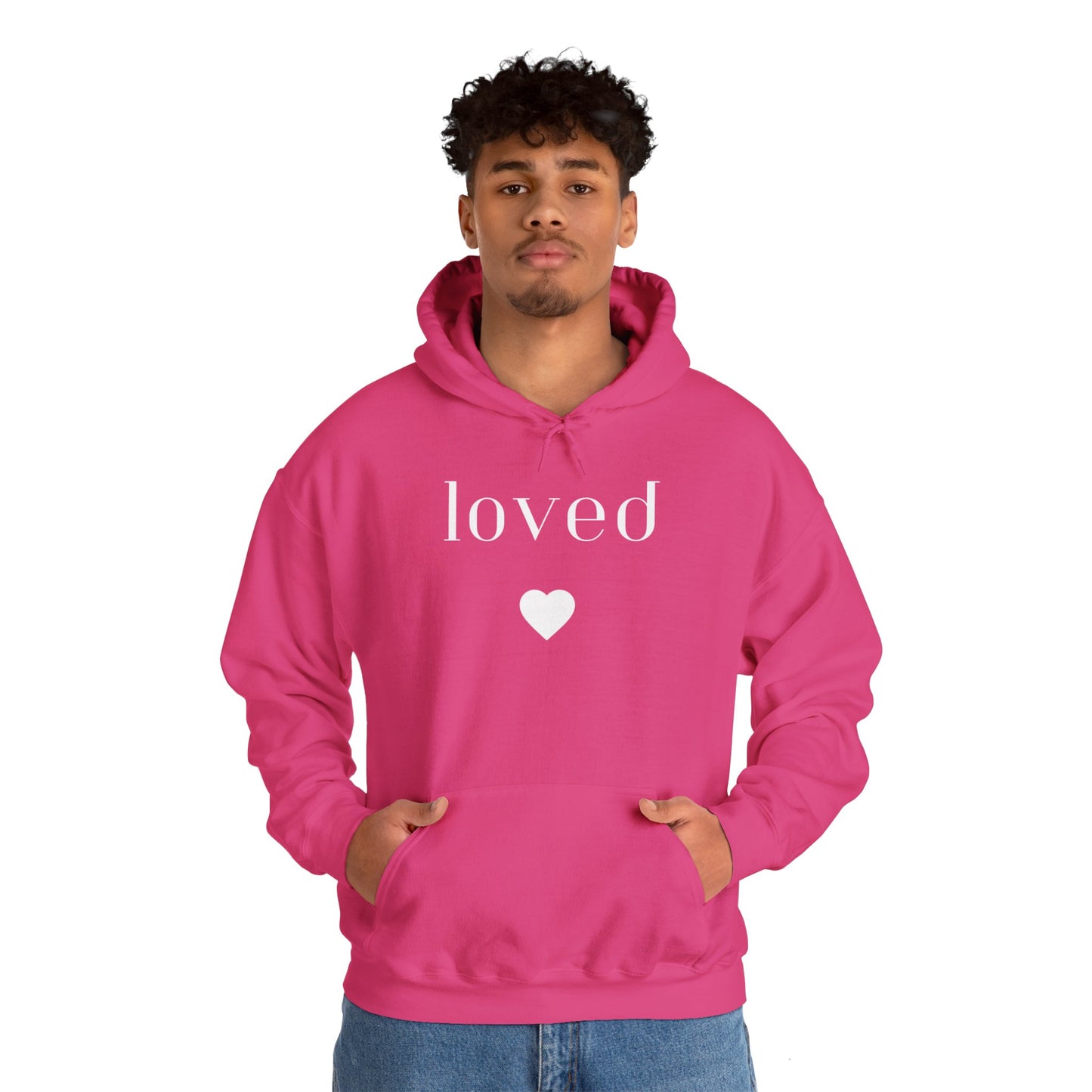 Love -Unisex Heavy Blend™ Hooded Sweatshirt- Dark