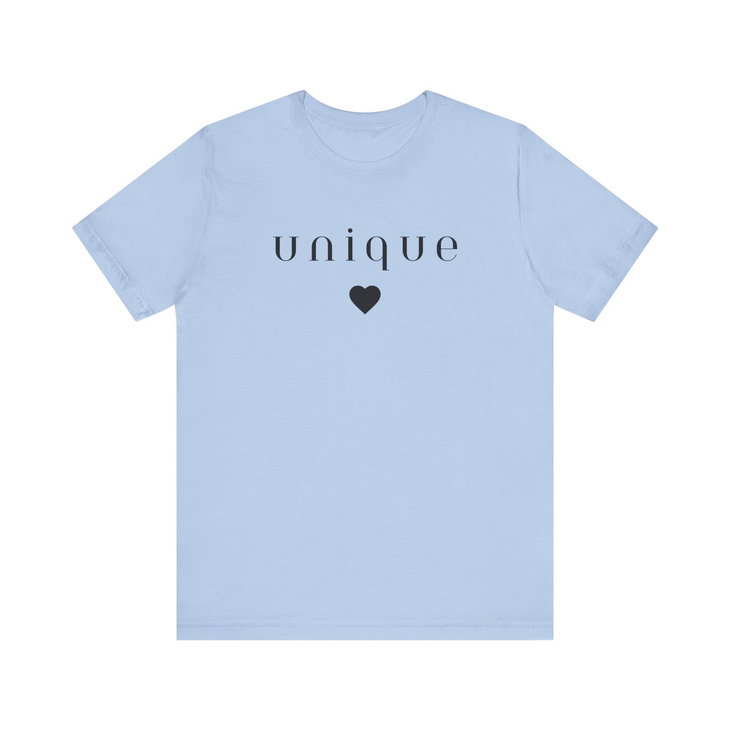 Unique - Unisex Jersey Short Sleeve T-Shirt - Light