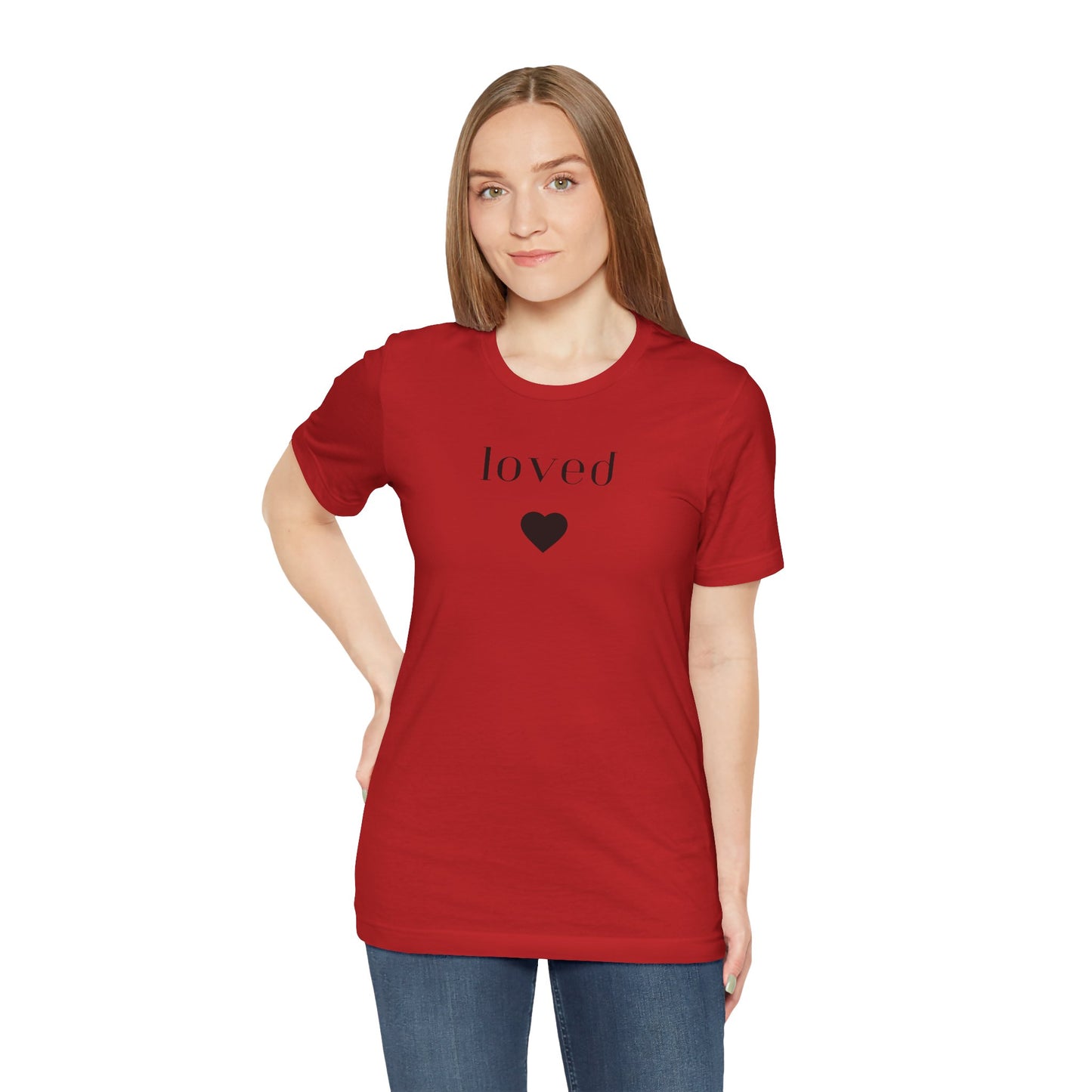 Loved - unisex jersey short sleeve tee-Light