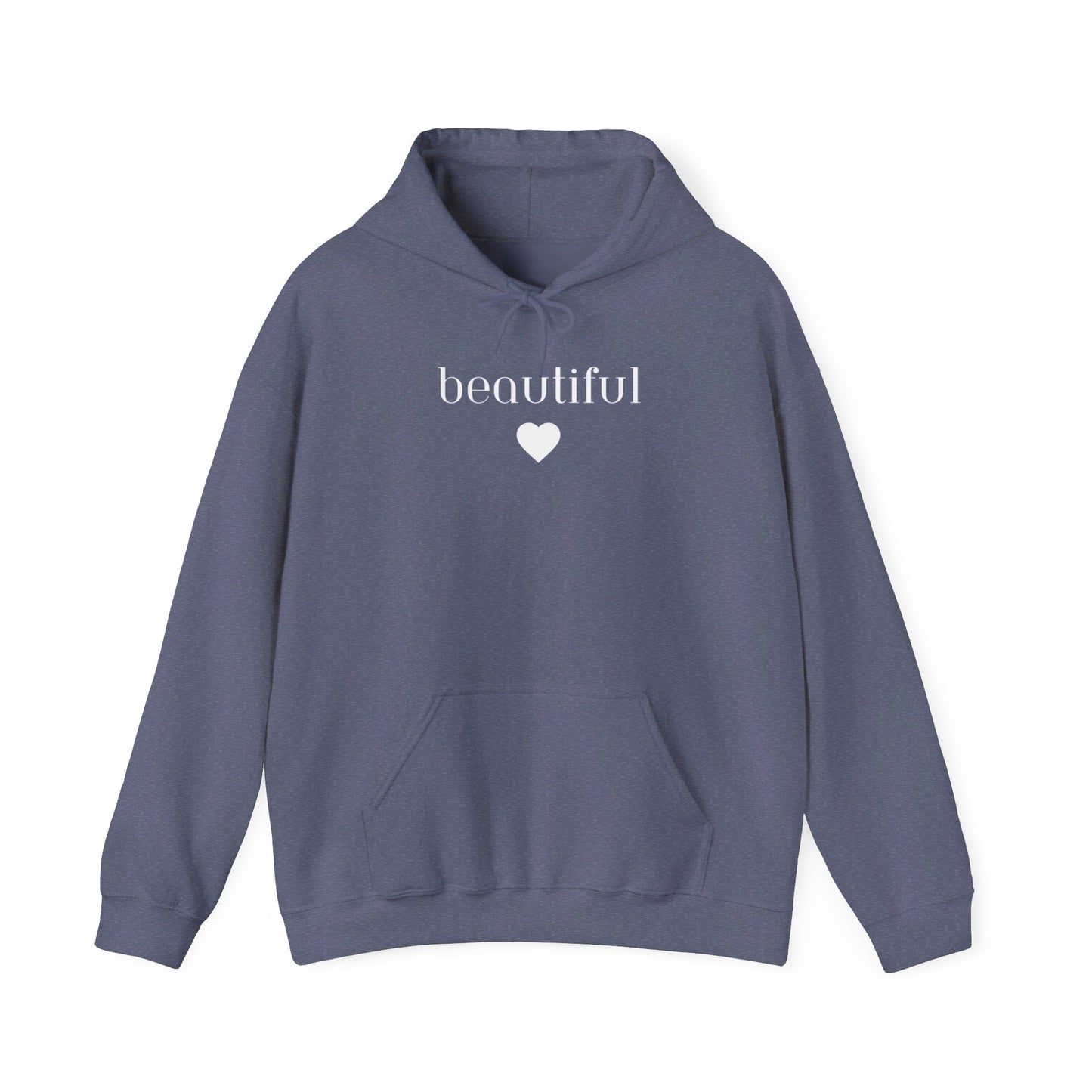 Beautiful- Unisex Heavy Blend™ Hooded Sweatshirt- Dark