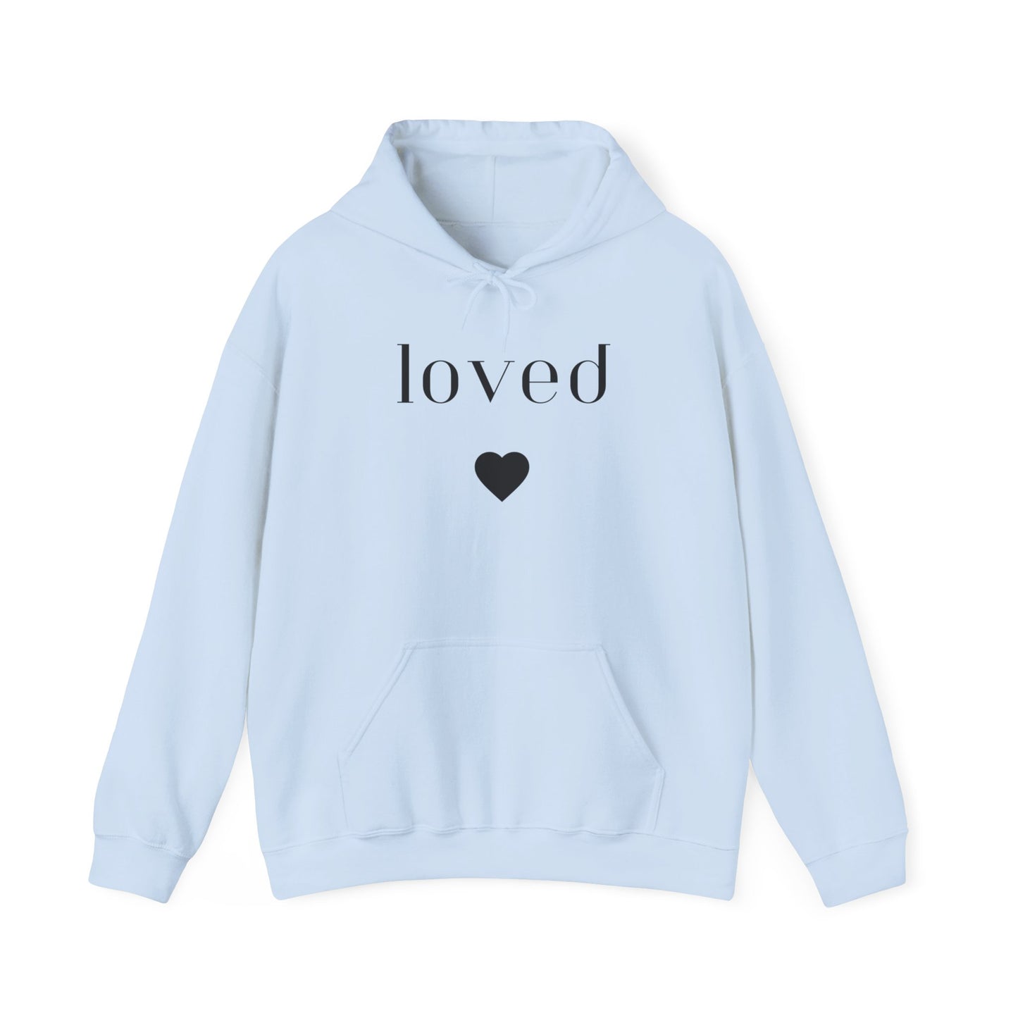 Loved- Unisex Heavy Blend™ Hooded Sweatshirt- Light