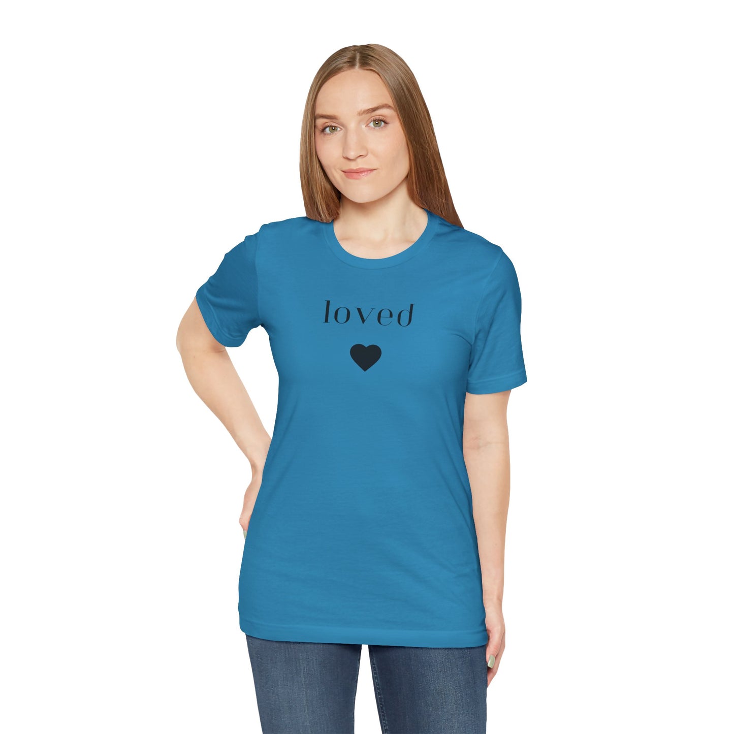 Loved - unisex jersey short sleeve tee-Light