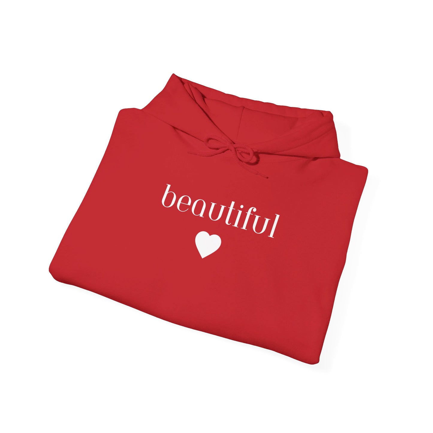 Beautiful- Unisex Heavy Blend™ Hooded Sweatshirt- Dark
