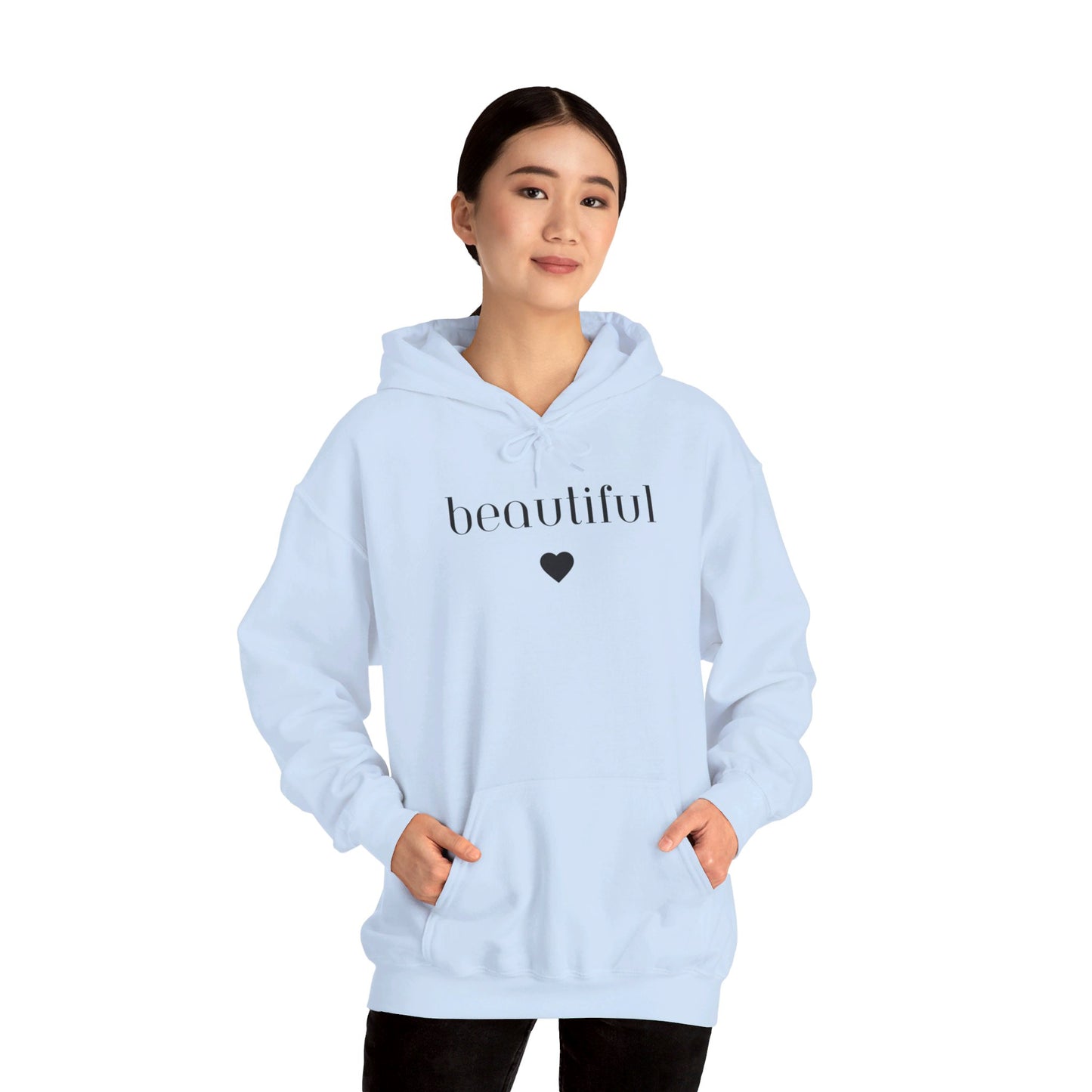 Beautiful - Light-Unisex Heavy Blend™ Hooded Sweatshirt