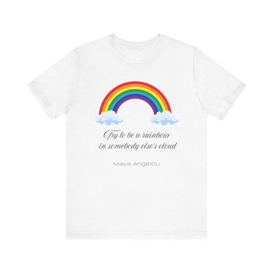 Rainbow Unisex Jersey Short Sleeve Tee
