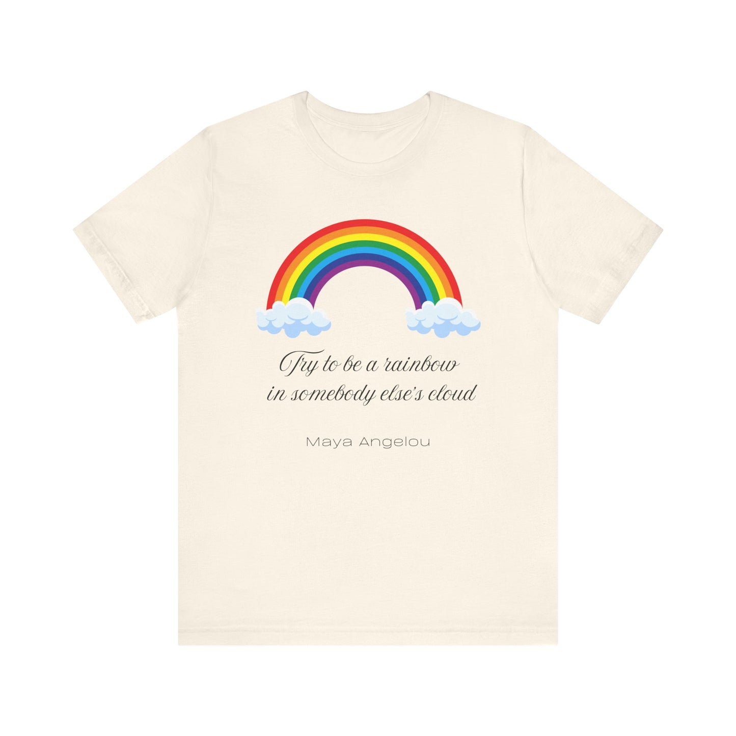 Rainbow Unisex Jersey Short Sleeve Tee