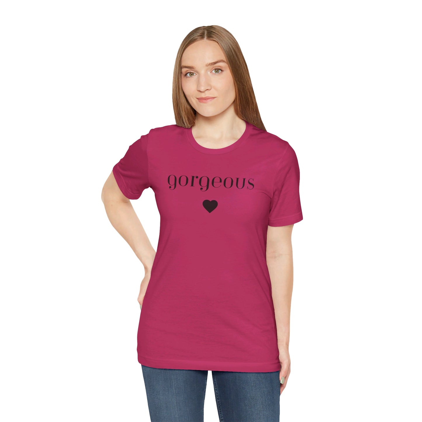 Gorgeous-Unisex Jersey Short Sleeve T-Shirt