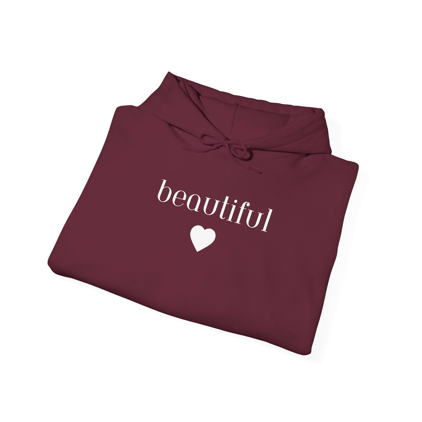 Beautiful- Unisex Heavy Blend™ Hooded Sweatshirt- Dark