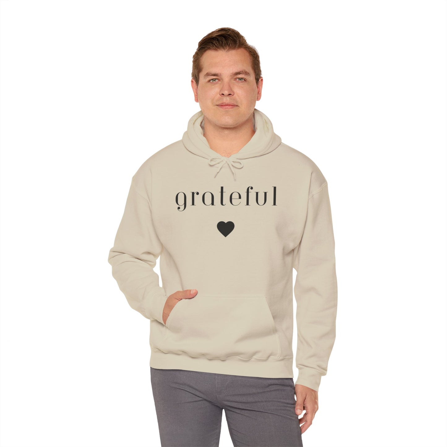 Grateful- Unisex Heavy Blend™ Hooded Sweatshirt- Light