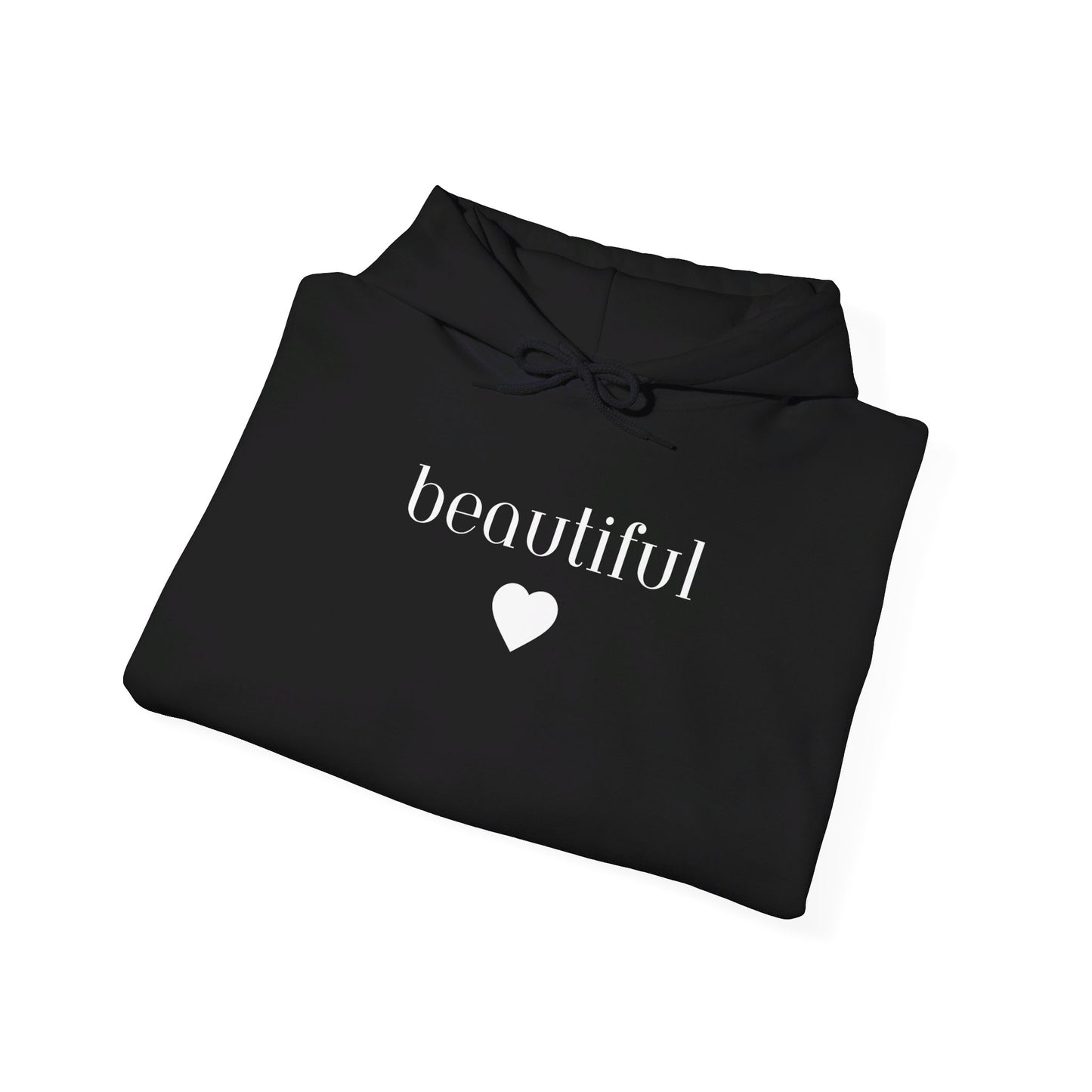 Beautiful- Unisex Heavy Blend™ Hooded Sweatshirt- Dark