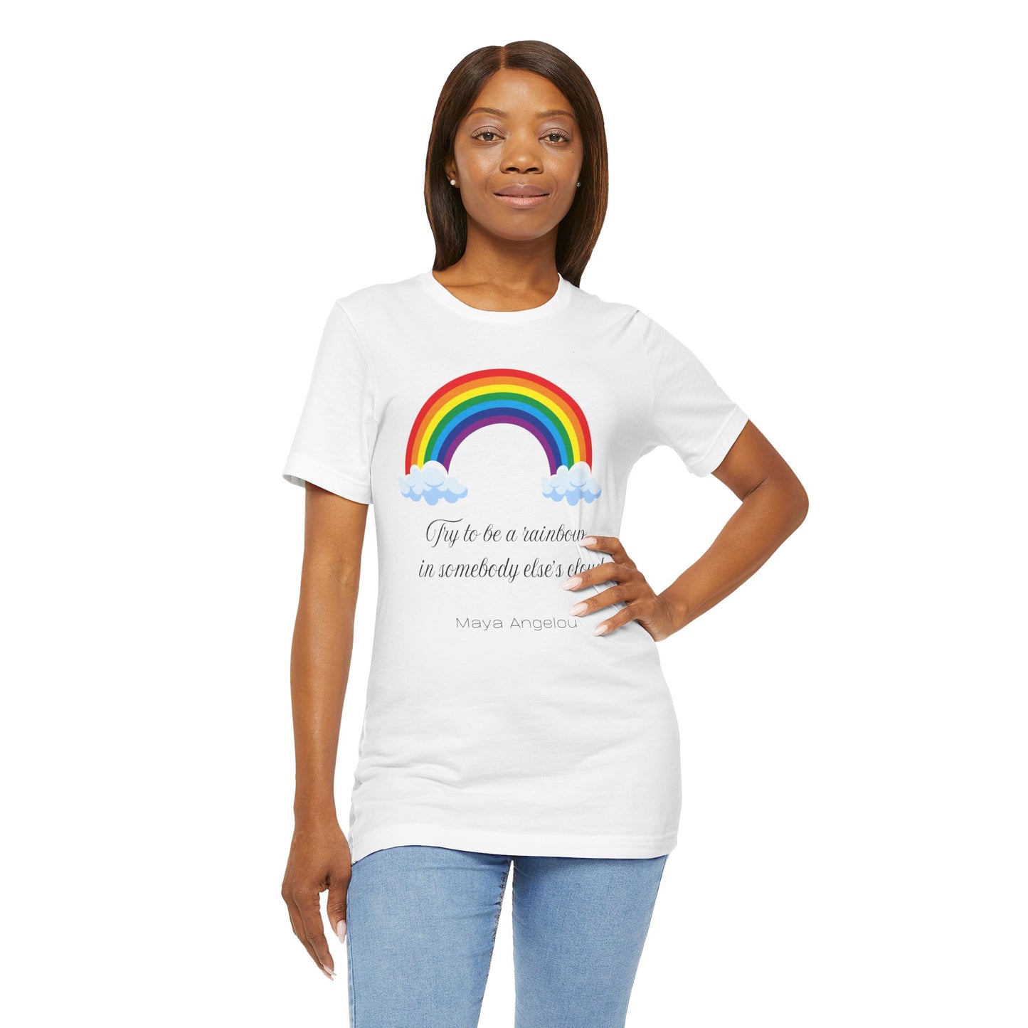 Rainbow Unisex Jersey Short Sleeve Tee