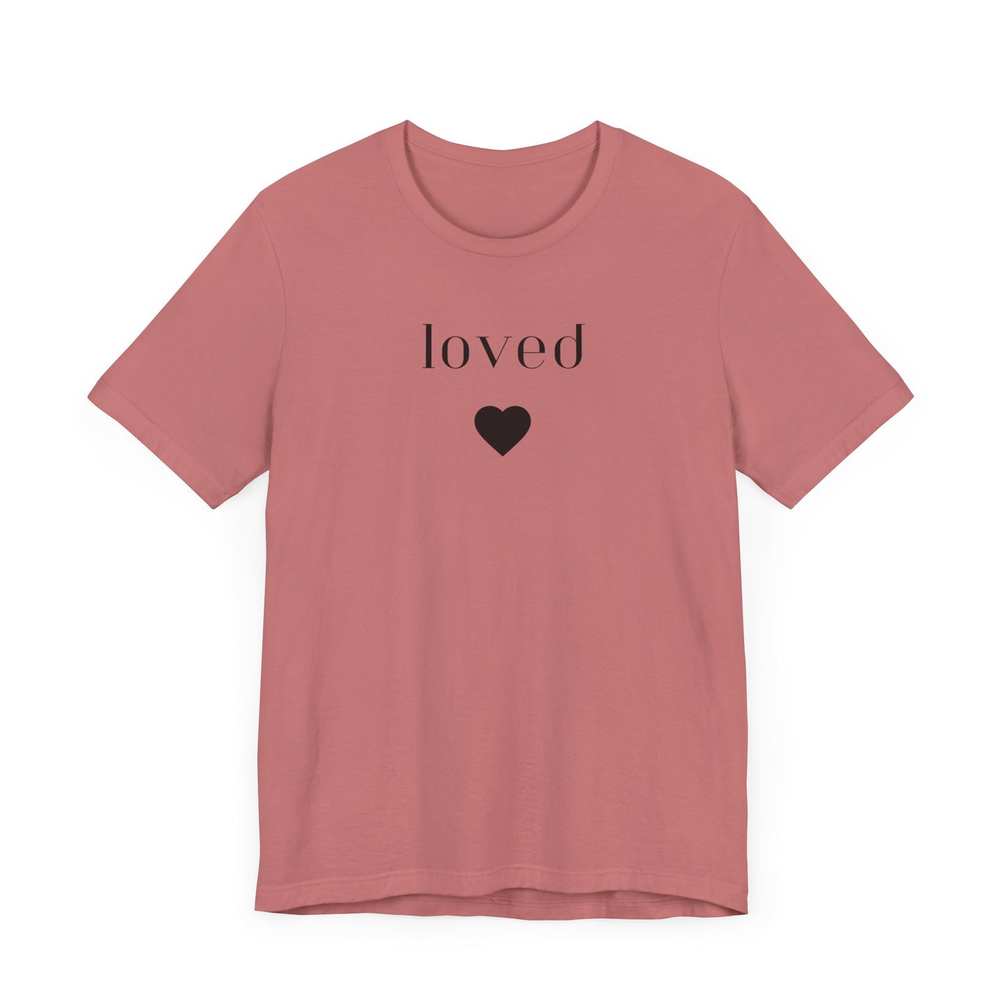 Loved - unisex jersey short sleeve tee-Light