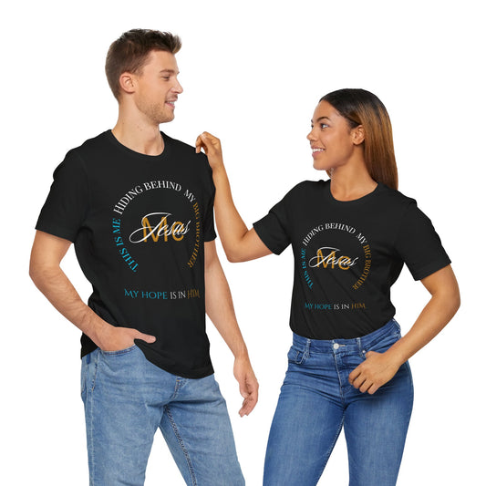 Jesus and Me unisex jersey short sleeve T-shirt -Dark