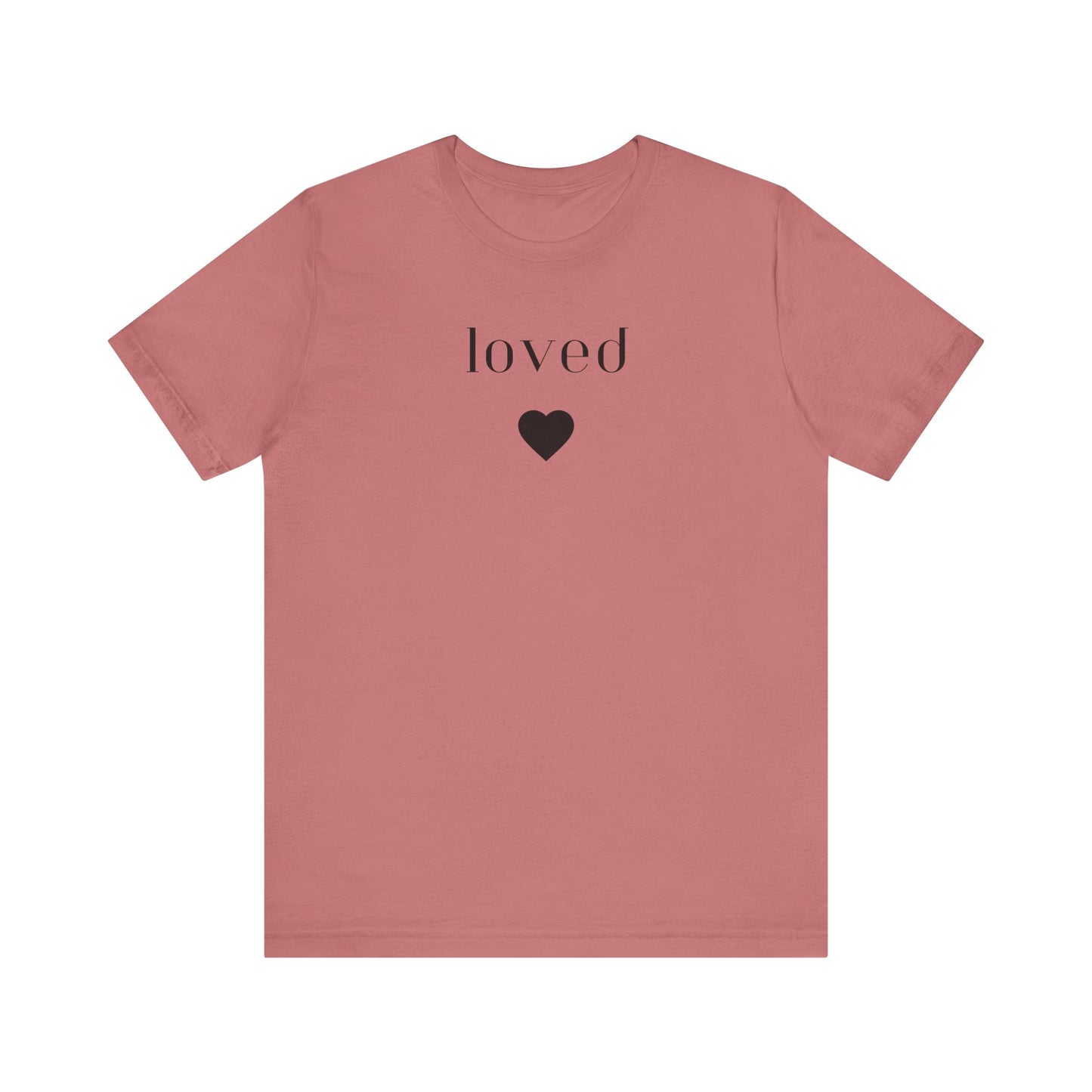 Loved - unisex jersey short sleeve tee-Light