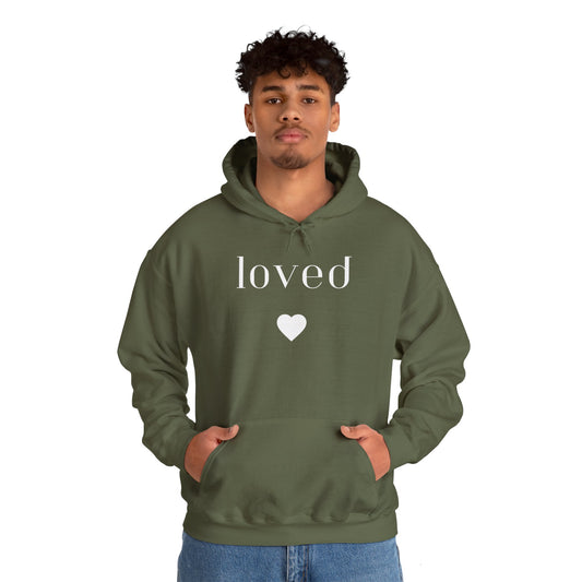 Love -Unisex Heavy Blend™ Hooded Sweatshirt- Dark