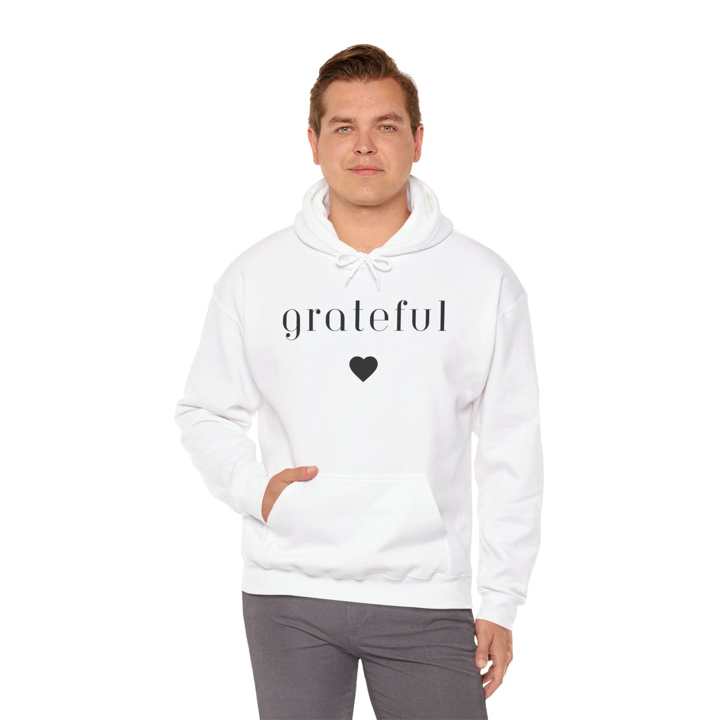 Grateful- Unisex Heavy Blend™ Hooded Sweatshirt- Light