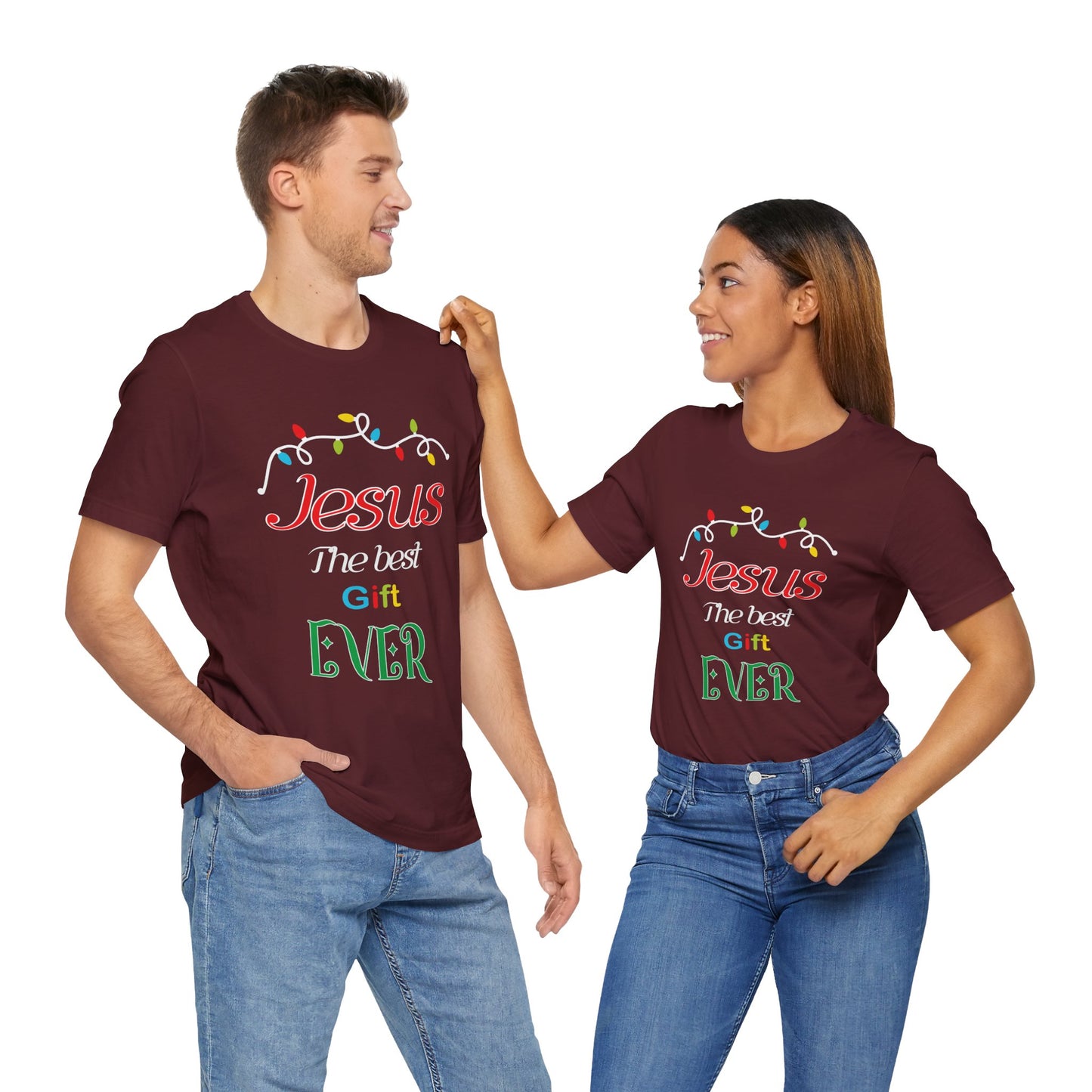 Jesus- the best gift- Unisex Jersey Short Sleeve Tee