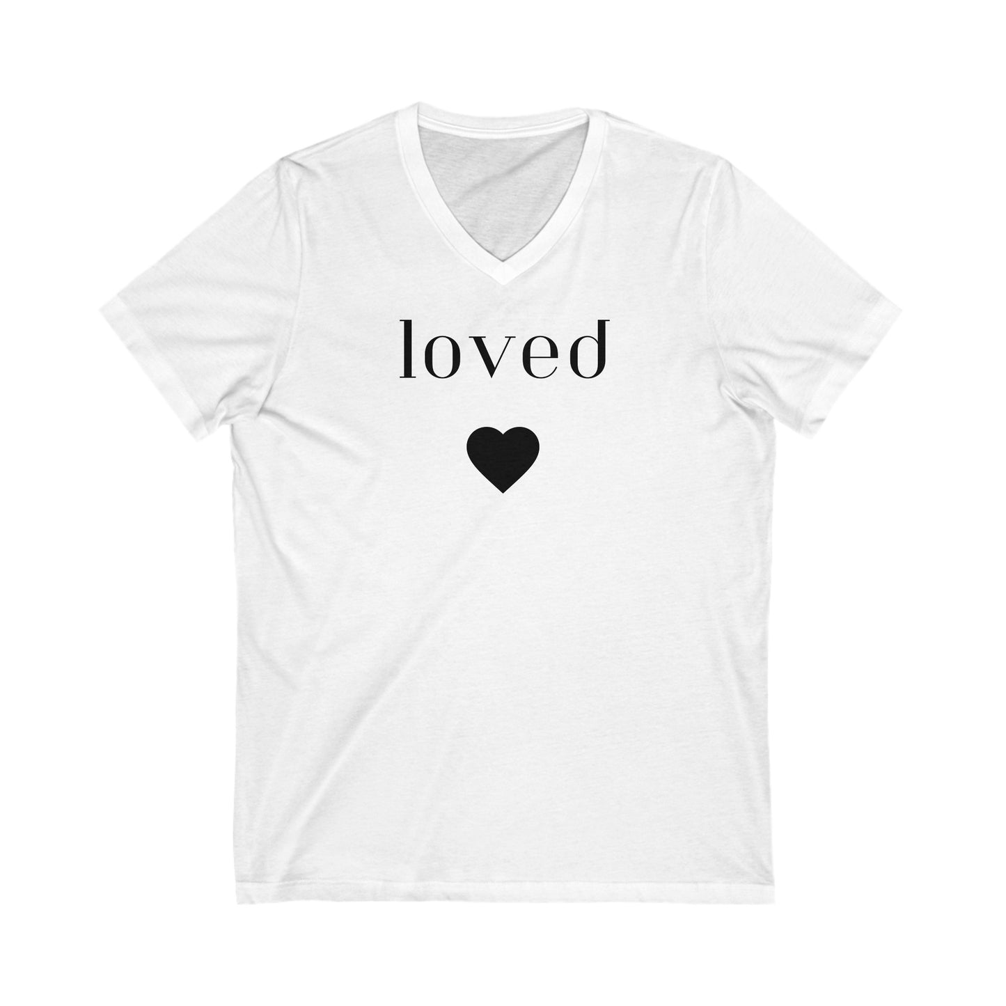 Loved custom V-neck t-shirts